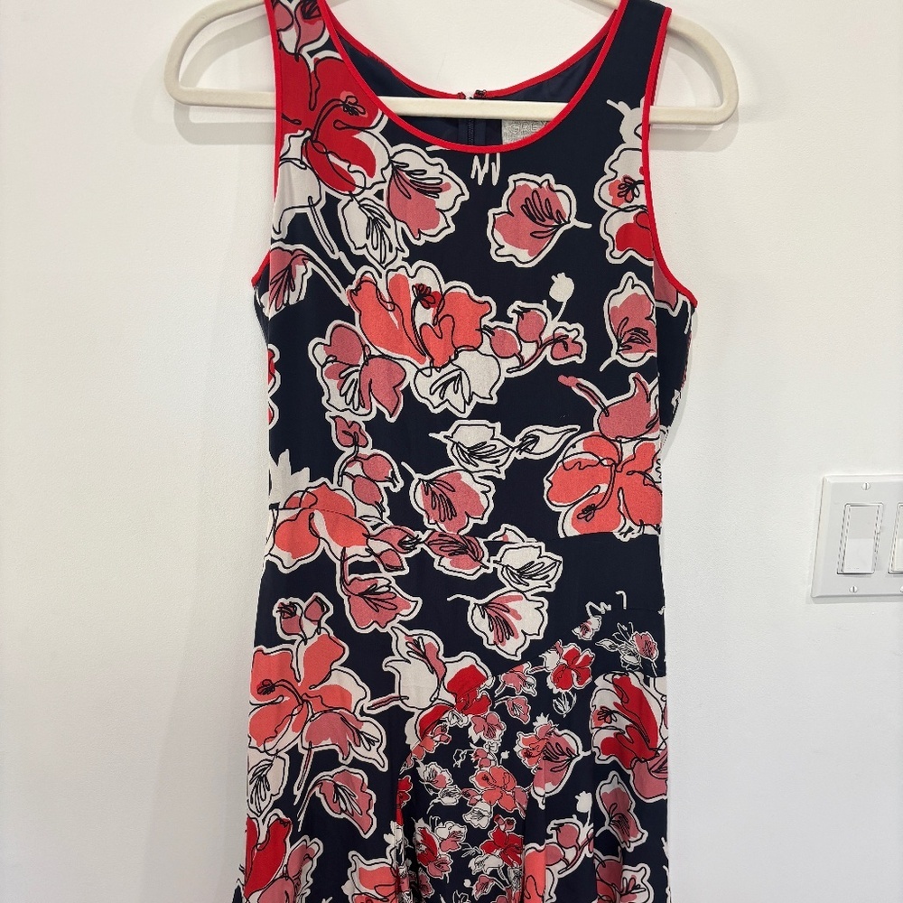 Jason Wu Grey Floral 100% Silk Dress | Size 4